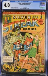 Cover Scan: Silver Streak Comics #15 CGC VG 4.0 Cream To Off White - Item ID #389126