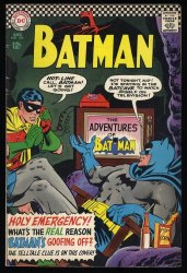 Cover Scan: Batman #183 FN 6.0 2nd Appearance Poison Ivy! - Item ID #390828