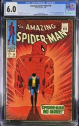 Cover Scan: Amazing Spider-Man #50 CGC FN 6.0 1st Full Appearance Kingpin! - Item ID #391075