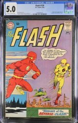 Cover Scan: Flash #139 CGC VG/FN 5.0 1st Appearance and Origin Reverse Flash! - Item ID #391084