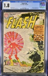 Cover Scan: Flash #110 CGC GD- 1.8 1st Appearance of Kid Flash, Wally West! - Item ID #391804