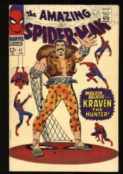 Cover Scan: Amazing Spider-Man #47 FN 6.0 John Romita Kraven the Hunter Cover! - Item ID #404299