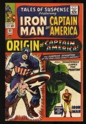 Cover Scan: Tales Of Suspense #63 FN 6.0 Iron Man Origin Captain America! - Item ID #404332