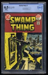 Cover Scan: Swamp Thing #7 CBCS FN+ 6.5 White Pages First Meeting of Batman and Swamp Thing! - Item ID #404648