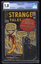 Cover Scan: Strange Tales #110 CGC Fair 1.0 Slightly Brittle 1st Appearance Doctor Strange! - Item ID #404912