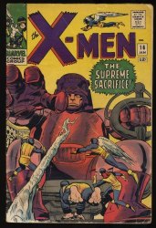 Cover Scan: X-Men #16 VG- 3.5 3rd Appearance Sentinels! Stan Lee! Jack Kirby Art! - Item ID #405355