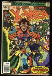 Cover Scan: X-Men #107 VG/FN 5.0 1st Full App Starjammers! Raza and Hepzibah! - Item ID #405367