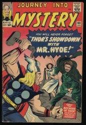 Cover Scan: Journey Into Mystery #100 FN- 5.5 Mister Hyde! Jack Kirby Art! - Item ID #407893