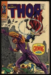 Cover Scan: Thor #140 VF- 7.5 1st Appearance Growing Man! Kang App! Jack Kirby Art! - Item ID #407909