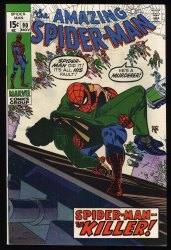 Cover Scan: Amazing Spider-Man #90 VF+ 8.5 Death of Captain Stacy! Romita Cover! - Item ID #407925