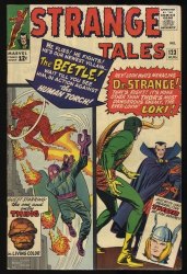 Cover Scan: Strange Tales #123 FN+ 6.5 1st Appearance The Beetle! Doctor Strange Loki! - Item ID #408446