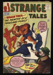 Cover Scan: Strange Tales #108 VG/FN 5.0 Fantastic Four  Appearance! - Item ID #408451