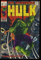 Cover Scan: Incredible Hulk #111 VF+ 8.5 1st Appearance Galaxy Master! - Item ID #409218