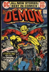 Cover Scan: Demon (1972) #1 FN+ 6.5 1st Appearance Etrigan the Demon! Jack Kirby Art! - Item ID #409224