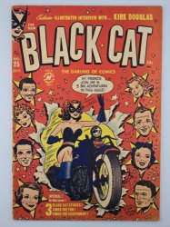 Cover Scan: Black Cat #25 VG+ 4.5 Motorcycle Cover! - Item ID #410790