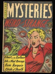 Cover Scan: Mysteries #4 VG- 3.5 Pre-Code Horror! - Item ID #412266