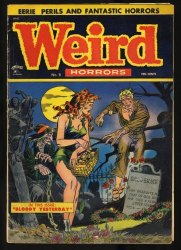 Cover Scan: Weird Horrors #8 VG+ 4.5 Pre Code Horror Joe Kubert Cover and Art! - Item ID #412276