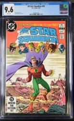 Cover Scan: All-Star Squadron #20 CGC NM+ 9.6 White Pages - Item ID #412689