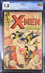 Cover Scan: X-Men #1 CGC Fair 1.0 Off White Origin 1st Appearance of Magneto!  - Item ID #413768