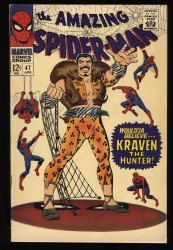 Cover Scan: Amazing Spider-Man #47 FN/VF 7.0 John Romita Kraven the Hunter Cover! - Item ID #413782