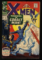 Cover Scan: X-Men #31 FN+ 6.5 1st Appearance Cobalt Man!  - Item ID #413910