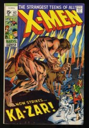 Cover Scan: X-Men #62 FN+ 6.5 Ka-Zar Neal Adams Cover 1st Savage Land! Magneto! - Item ID #413923