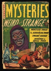 Cover Scan: Mysteries (1953) #2 GD- 1.8 Weird and Strange! - Item ID #415105