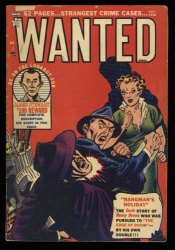 Cover Scan: Wanted #29 VG+ 4.5 Pre-Code Crime!!! - Item ID #415109