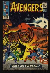 Cover Scan: Avengers #23 FN+ 6.5 Kang 1st Appearance Ravonna Renslayer! Romita! - Item ID #415663