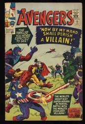 Cover Scan: Avengers #15 VG+ 4.5 Death Baron Zemo Iron Man! Kirby Art! - Item ID #415668