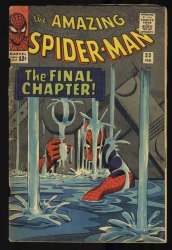 Cover Scan: Amazing Spider-Man #33 GD/VG 3.0 (Restored) Classic Cover Stan Lee Ditko! - Item ID #416327