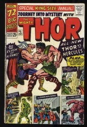 Cover Scan: Journey Into Mystery Annual (1965) #1 VG- 3.5 Thor 1st Hercules!! - Item ID #416375