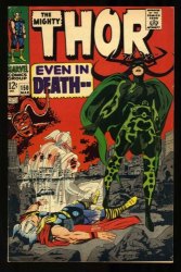 Cover Scan: Thor #150 FN/VF 7.0 Hela! Origin Inhumans! Stan Lee And Jack Kirby! - Item ID #416409