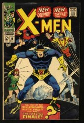 Cover Scan: X-Men #39 FN- 5.5 Origin of Cyclops!  New Costumes! Stan Lee! - Item ID #416544