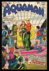 Cover Scan: Aquaman #18 FN+ 6.5 App. by JLA! Mera and Aquaman Wedding! - Item ID #416740