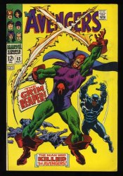 Cover Scan: Avengers #52 VF- 7.5 1st Appearance Grim Reaper! Black Panther! - Item ID #416753