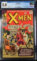 Cover Scan: X-Men (1963) #2 CGC VG/FN 5.0 1st Appearance Vanisher! 2nd Appearance X-Men! - Item ID #416813