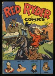 Cover Scan: Red Ryder Comics #22 VG+ 4.5 - Item ID #417309