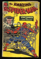 Cover Scan: Amazing Spider-Man #25 VG- 3.5 1st Appearance of Mary Jane! - Item ID #419514