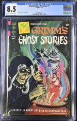 Cover Scan: Grimm's Ghost Stories #1 CGC VF+ 8.5 Cream To Off White - Item ID #419674