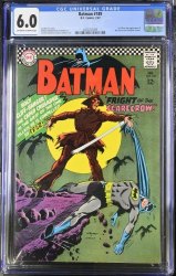 Cover Scan: Batman #189 CGC FN 6.0 Cover by Infantino/Giella! 1st Silver Age Scarecrow! - Item ID #419679