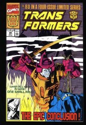 Cover Scan: Transformers #80 VF/NM 9.0 Last Issue!  Hard to Find! - Item ID #420696