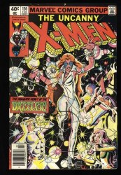 Cover Scan: X-Men #130 FN+ 6.5 Newsstand Variant 1st Dazzler! Emma Frost! - Item ID #421971