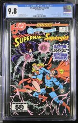 Cover Scan: DC Comics Presents #13 CGC NM/M 9.8 White Pages Superman! Supergirl! - Item ID #422377