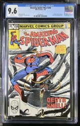 Cover Scan: Amazing Spider-Man #236 CGC NM+ 9.6 White Pages Death of the Tarantula! - Item ID #422391