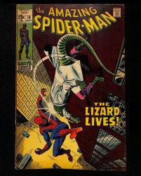 Cover Scan: Amazing Spider-Man #76 VG/FN 5.0 Lizard Human Torch Appearance! - Item ID #422794