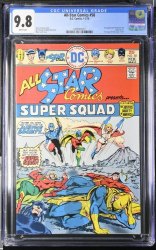 Cover Scan: All-Star Comics #58 CGC NM/M 9.8 White Pages 1st Appearance Power Girl!  - Item ID #423275