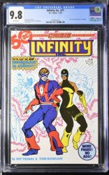 Cover Scan: Infinity, Inc. #21 CGC NM/M 9.8 Hourman! Dr Midnight! McFarlane Art! - Item ID #423280