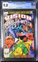 Cover Scan: Vision and the Scarlet Witch #3 CGC NM/M 9.8 White Pages - Item ID #423289