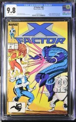 Cover Scan: X-Factor #40 CGC NM/M 9.8 White Pages 1st Rob Liefeld Art for Marvel! - Item ID #423292